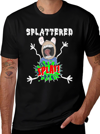 SPLATTERED Graphic Tee - Unique & Fun T-Shirt