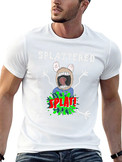 SPLATTERED Graphic Tee - Unique & Fun T-Shirt