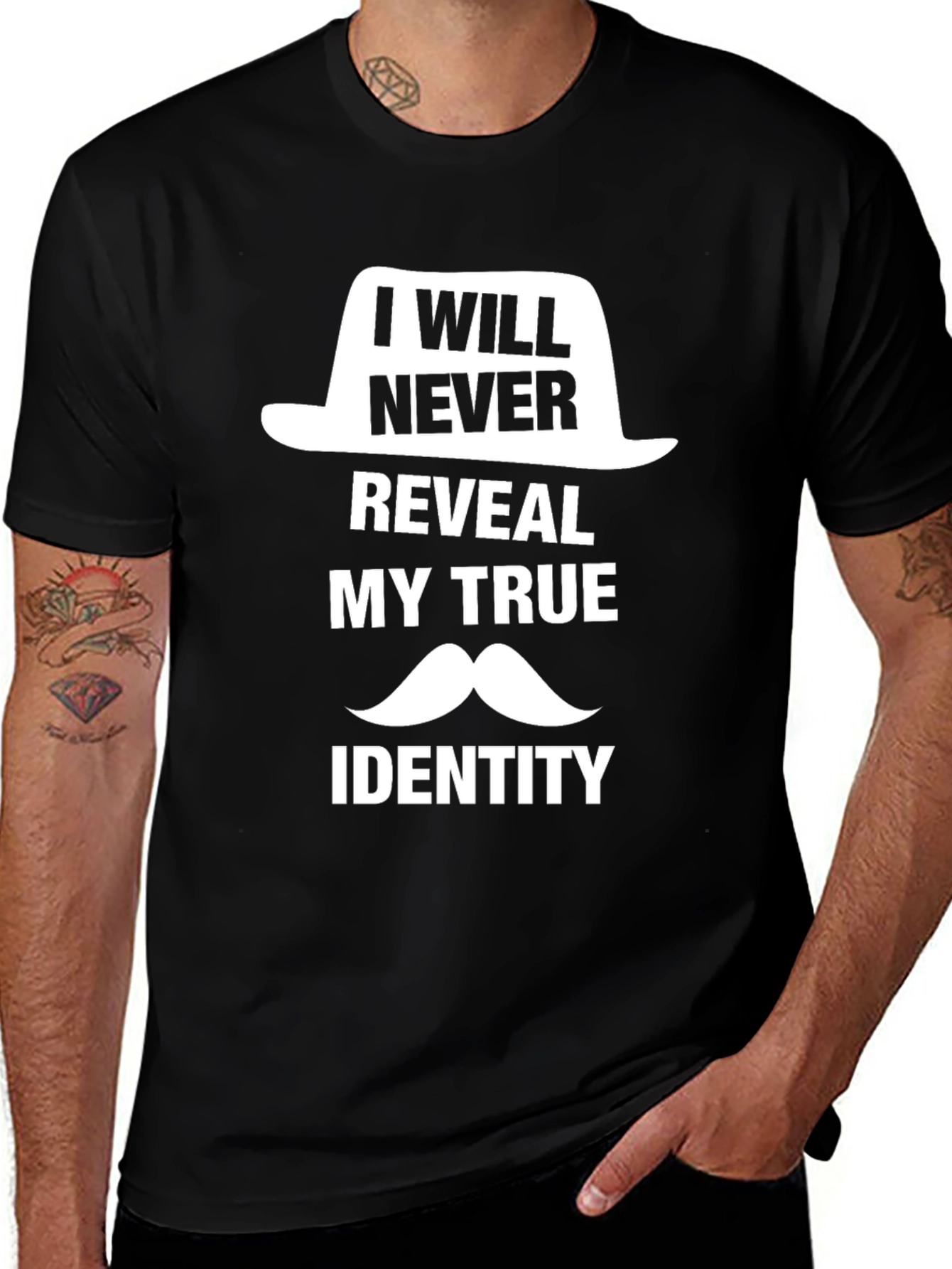 I Will Never Reveal My True Identity T-Shirt