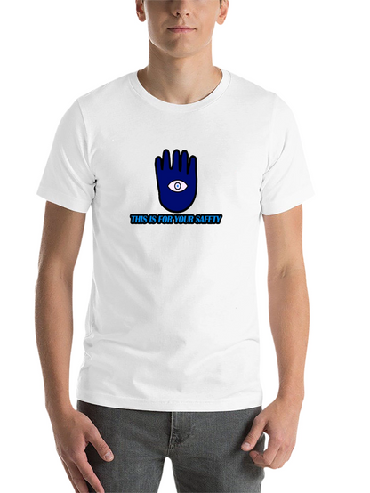 Safety First T-Shirt: Eye Hand Protection Tee