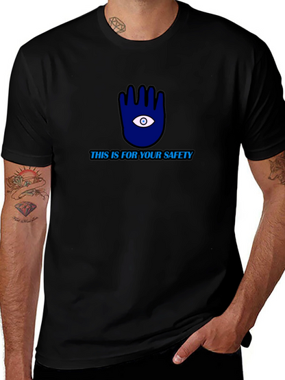 Safety First T-Shirt: Eye Hand Protection Tee