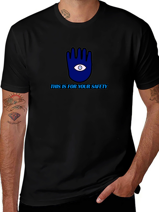 Safety First T-Shirt: Eye Hand Protection Tee