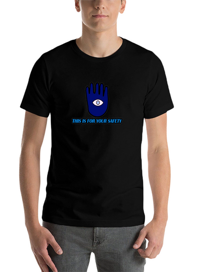 Safety First T-Shirt: Eye Hand Protection Tee