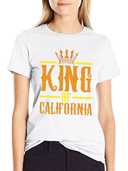 King of California Graphic Tee - Black