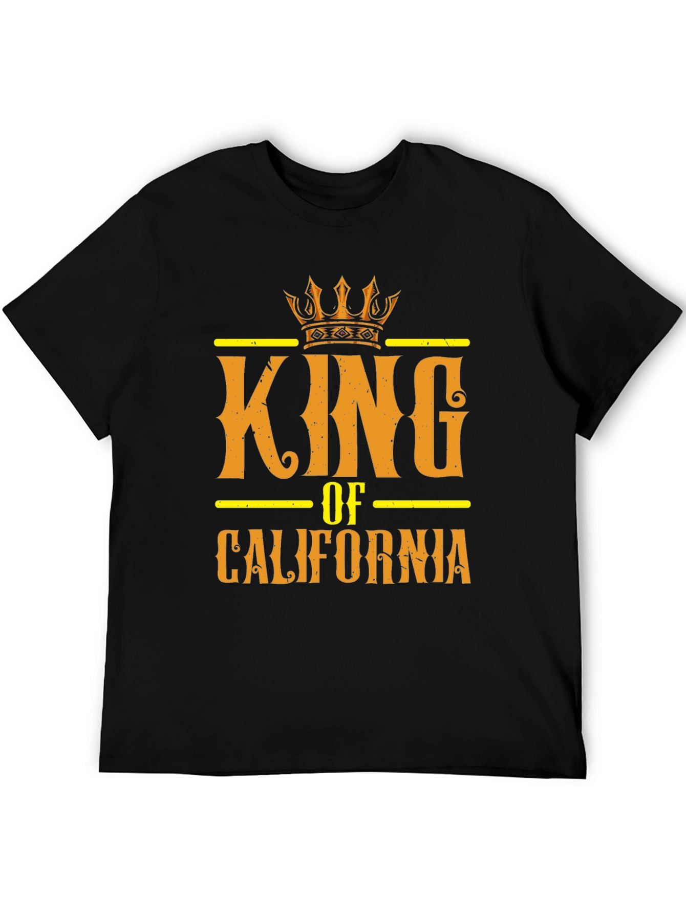 King of California Graphic Tee - Black