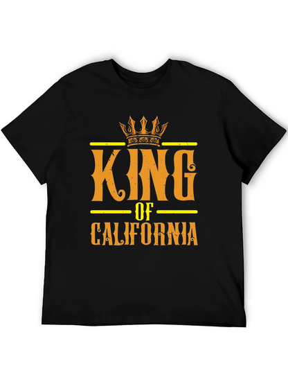 King of California Graphic Tee - Black