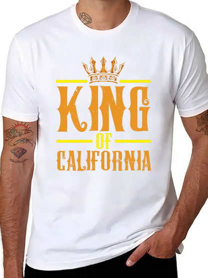 King of California Graphic Tee - Black