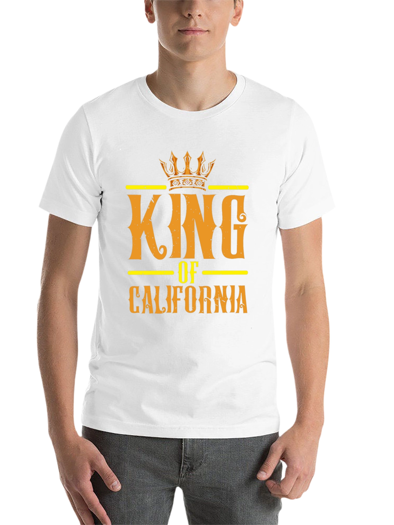 King of California Graphic Tee - Black