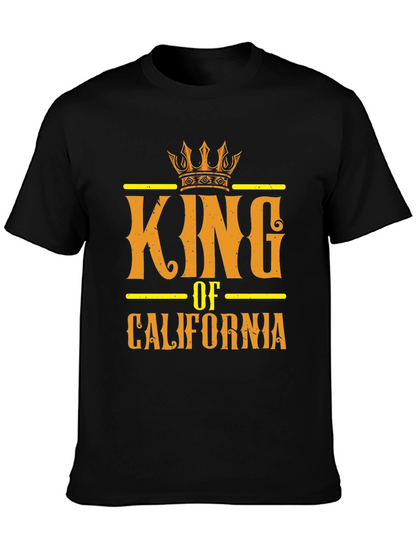 King of California Graphic Tee - Black
