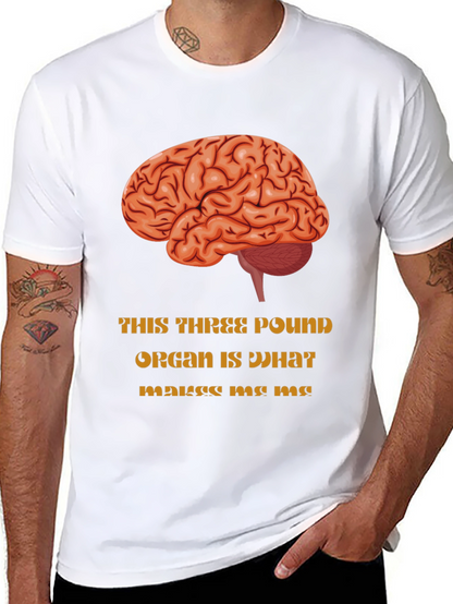 Brain Graphic T-Shirt - Makes Me Me