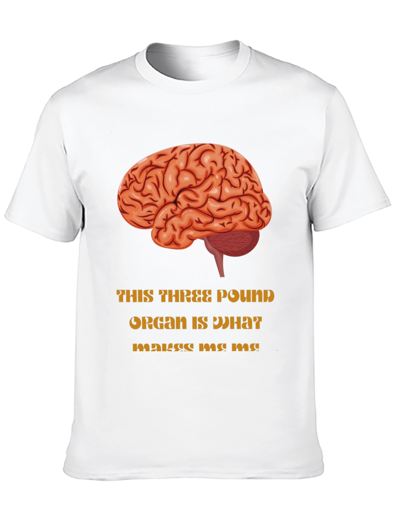 Brain Graphic T-Shirt - Makes Me Me