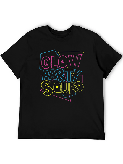 Glow Party Squad Graphic T-Shirt