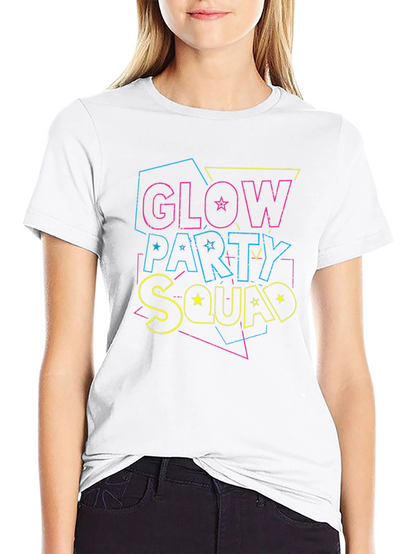Glow Party Squad Graphic T-Shirt