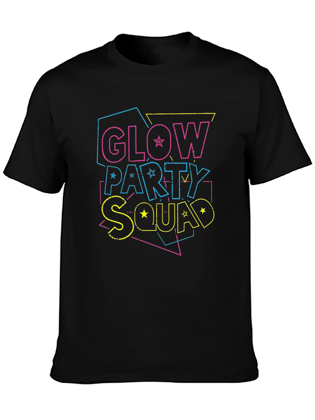 Glow Party Squad Graphic T-Shirt