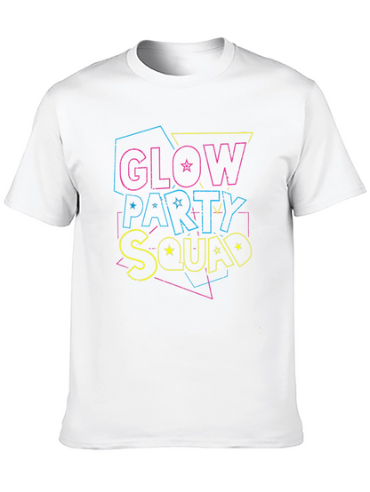 Glow Party Squad Graphic T-Shirt