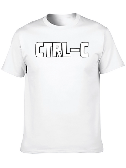 CTRL-C Copy T-Shirt - Programmer Humor Tee