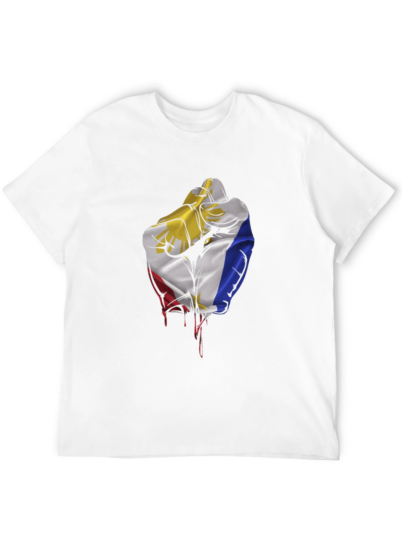 Philippines Flag Fist T-Shirt - Pinoy Pride!