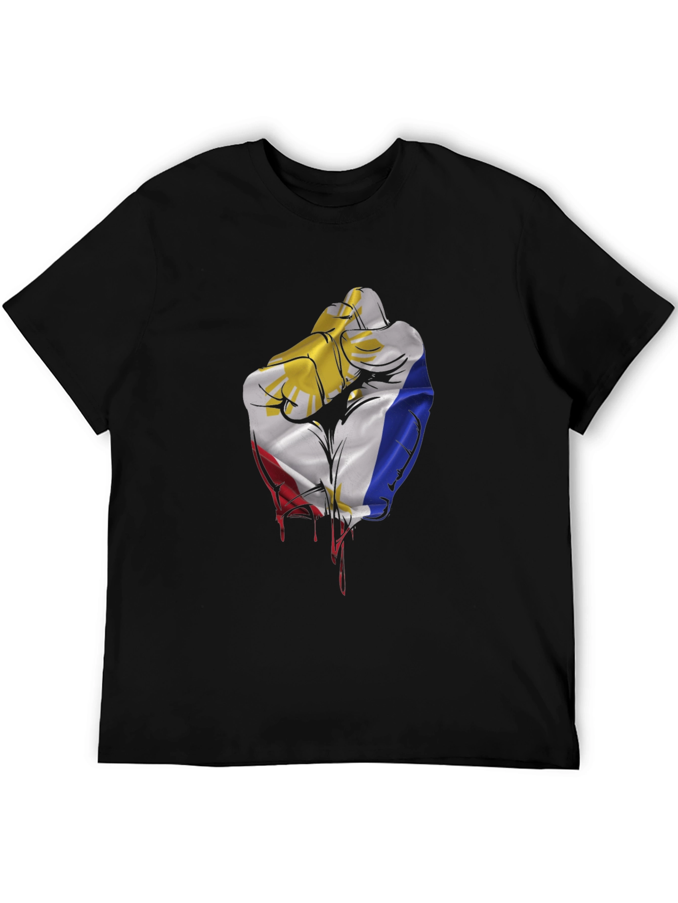 Philippines Flag Fist T-Shirt - Pinoy Pride!