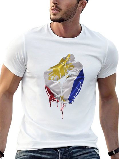 Philippines Flag Fist T-Shirt - Pinoy Pride!