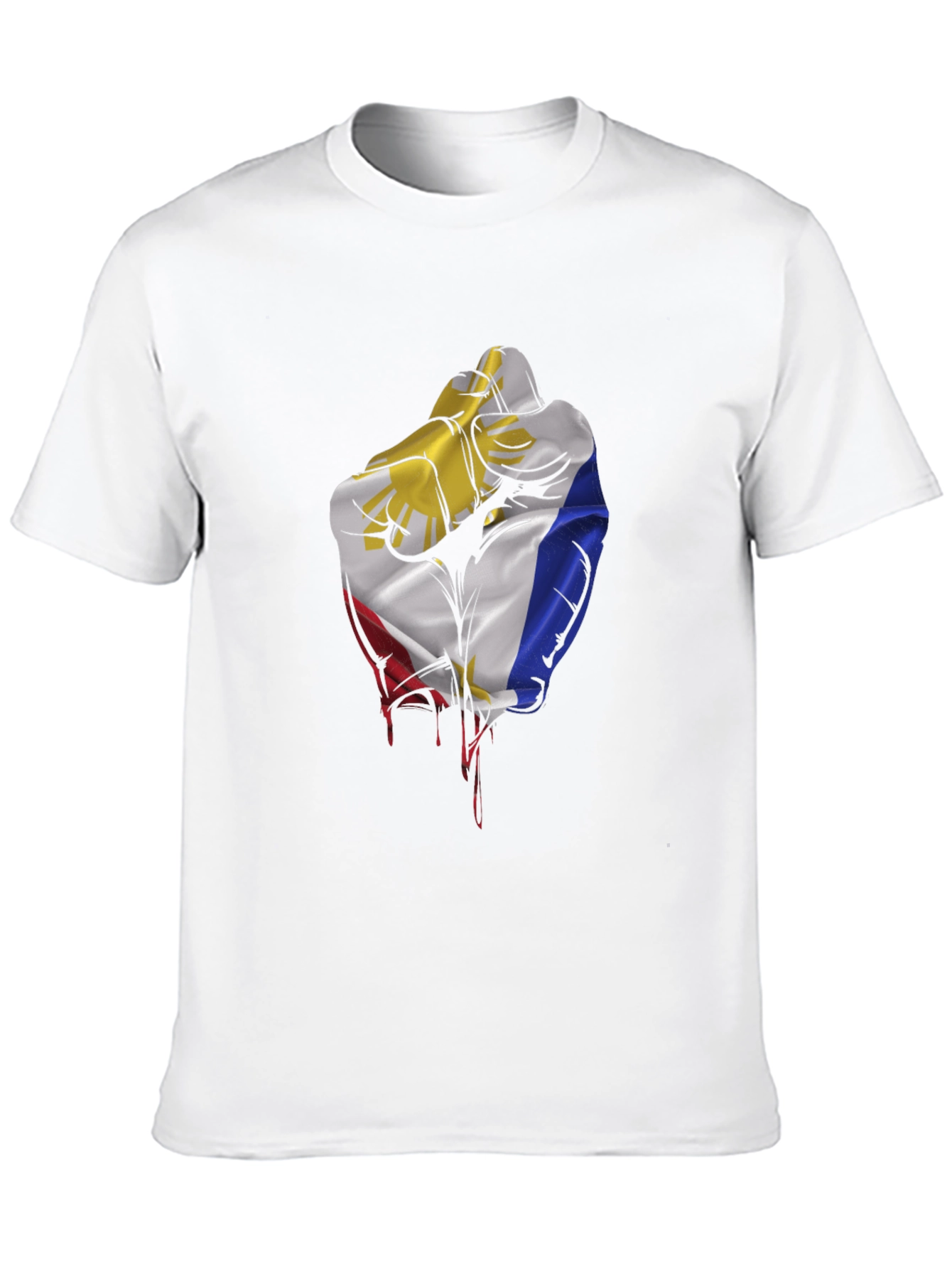 Philippines Flag Fist T-Shirt - Pinoy Pride!