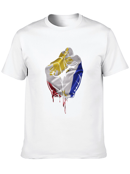 Philippines Flag Fist T-Shirt - Pinoy Pride!
