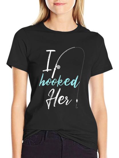 If I Hooked Her T-Shirt Fishing Couple Matching