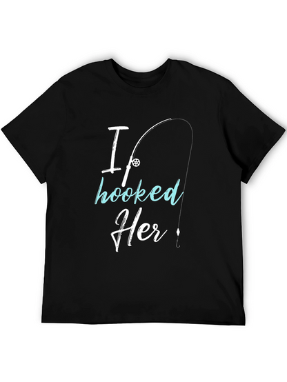 If I Hooked Her T-Shirt Fishing Couple Matching