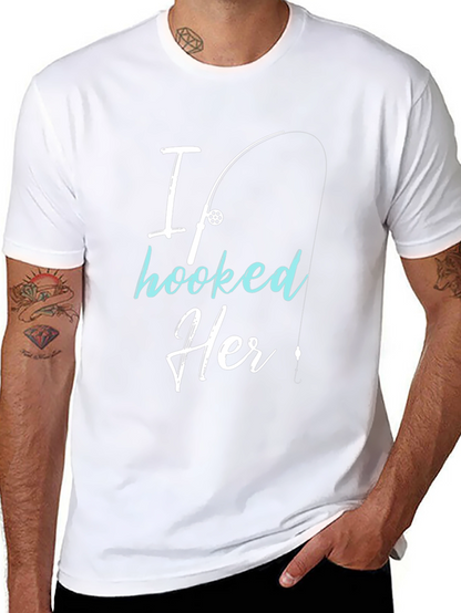 If I Hooked Her T-Shirt Fishing Couple Matching