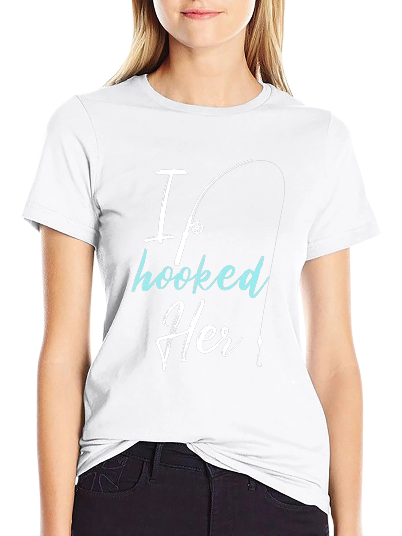If I Hooked Her T-Shirt Fishing Couple Matching