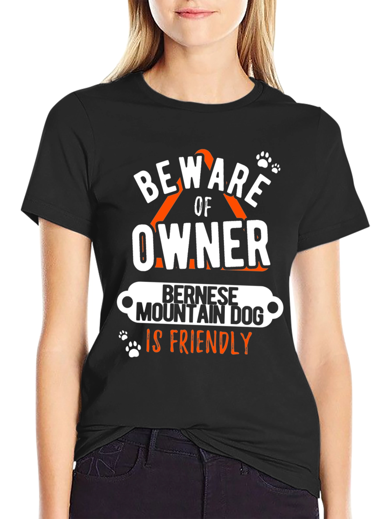 Beware Owner Bernese Mountain Dog T-Shirt