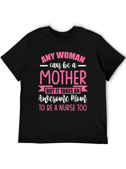 Awesome Mom Nurse T-Shirt
