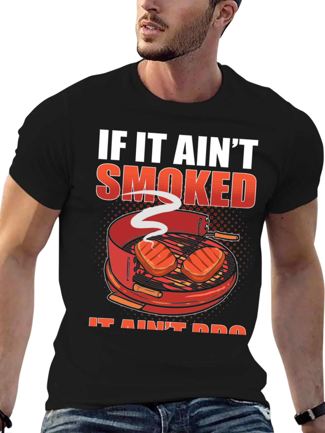 Smoked BBQ Graphic T-Shirt