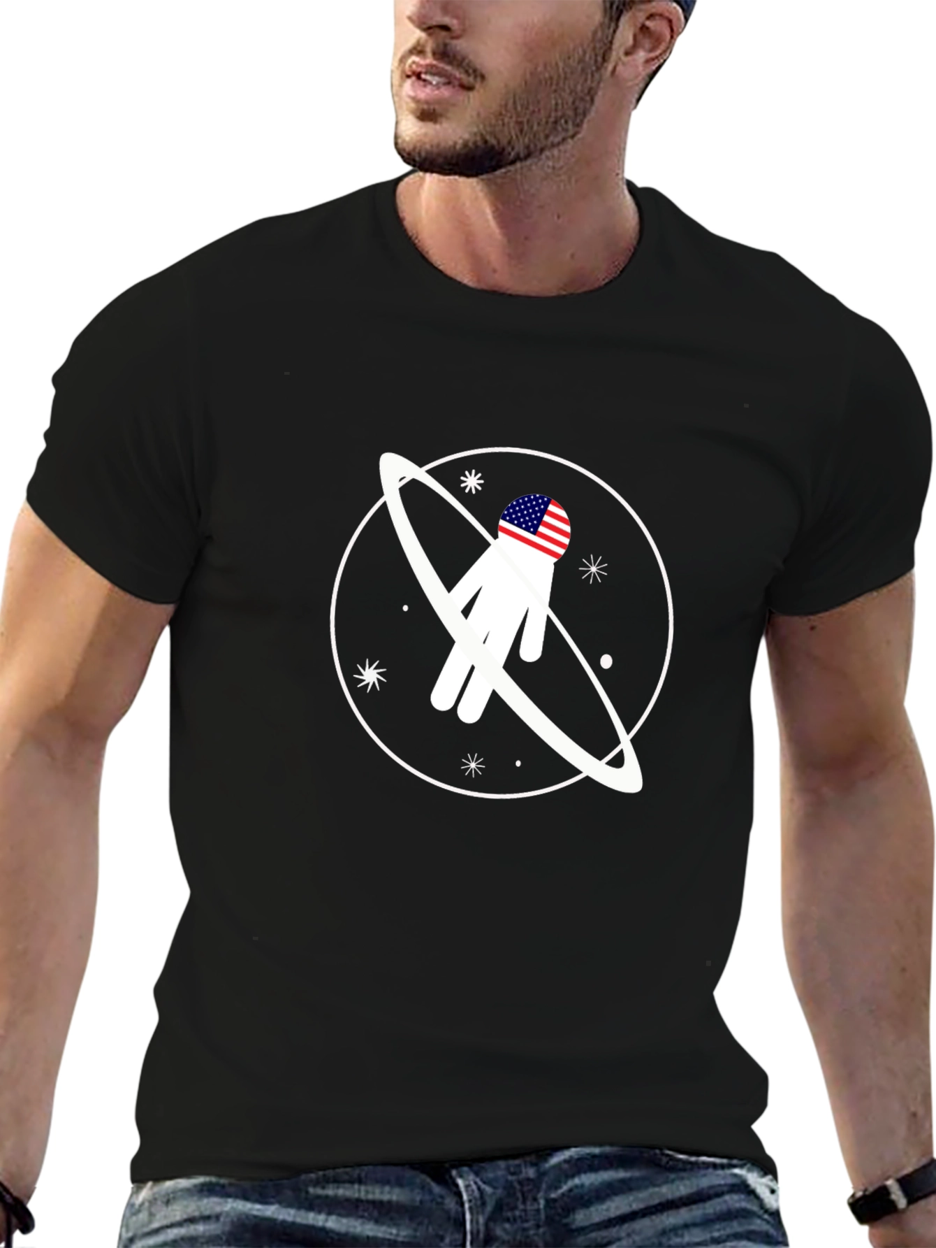 American Astronaut T-Shirt - Space Explorer Tee