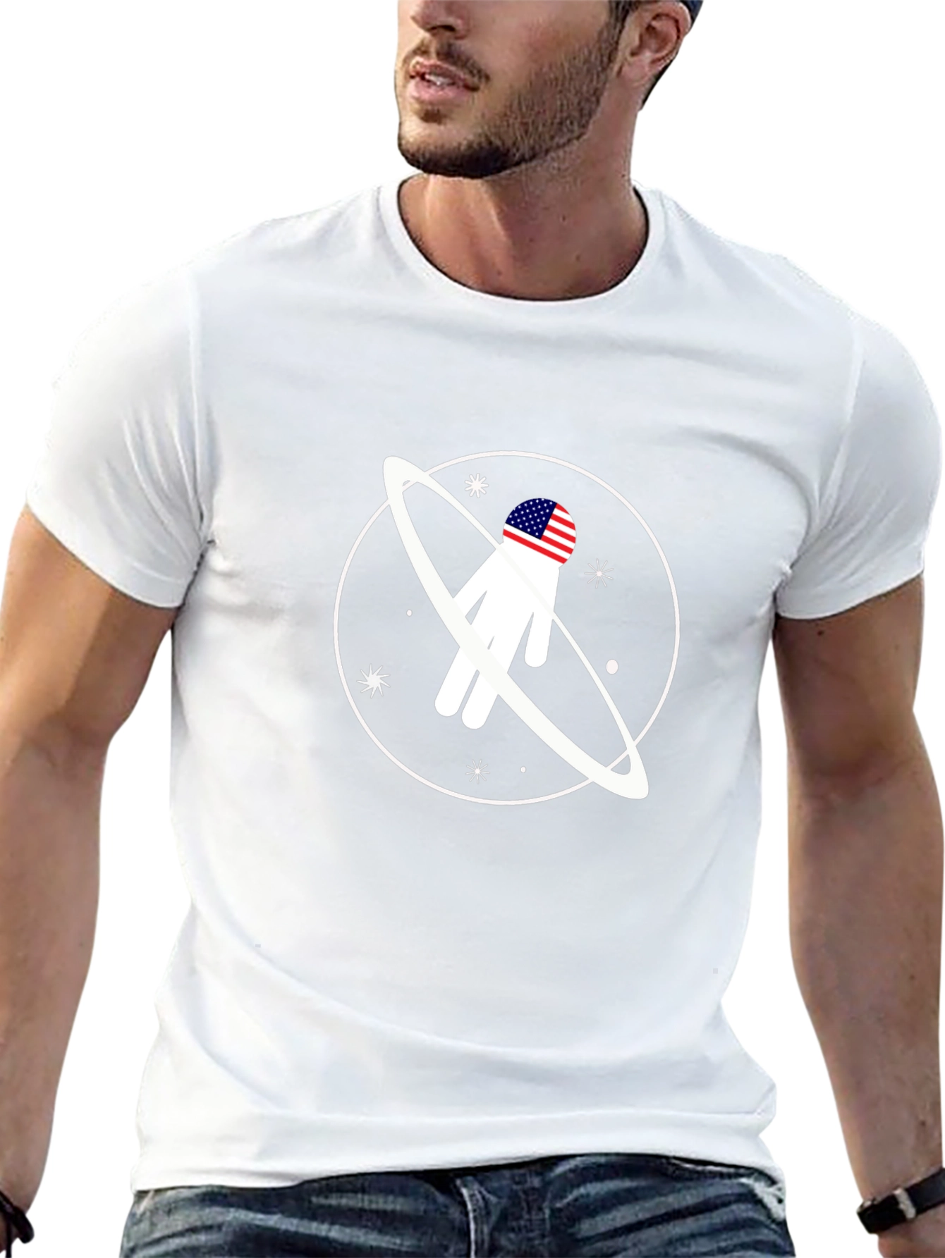 American Astronaut T-Shirt - Space Explorer Tee