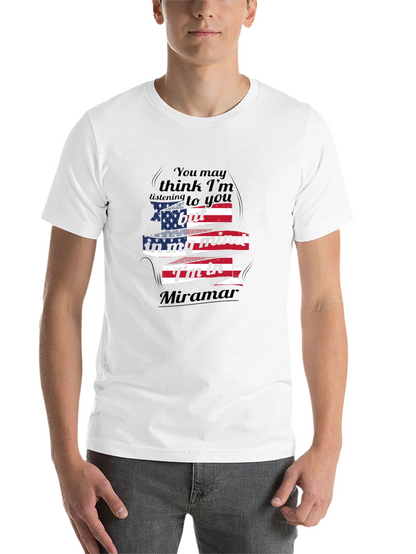 Miramar Mind T-Shirt - Patriotic Novelty Tee