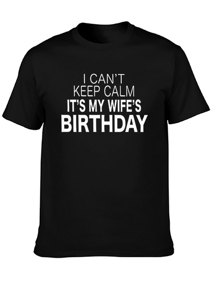 Funny Wifes Birthday T-Shirt