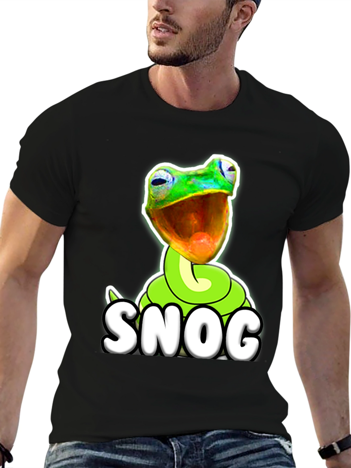 Snog Frog T-Shirt - Funny Graphic Tee