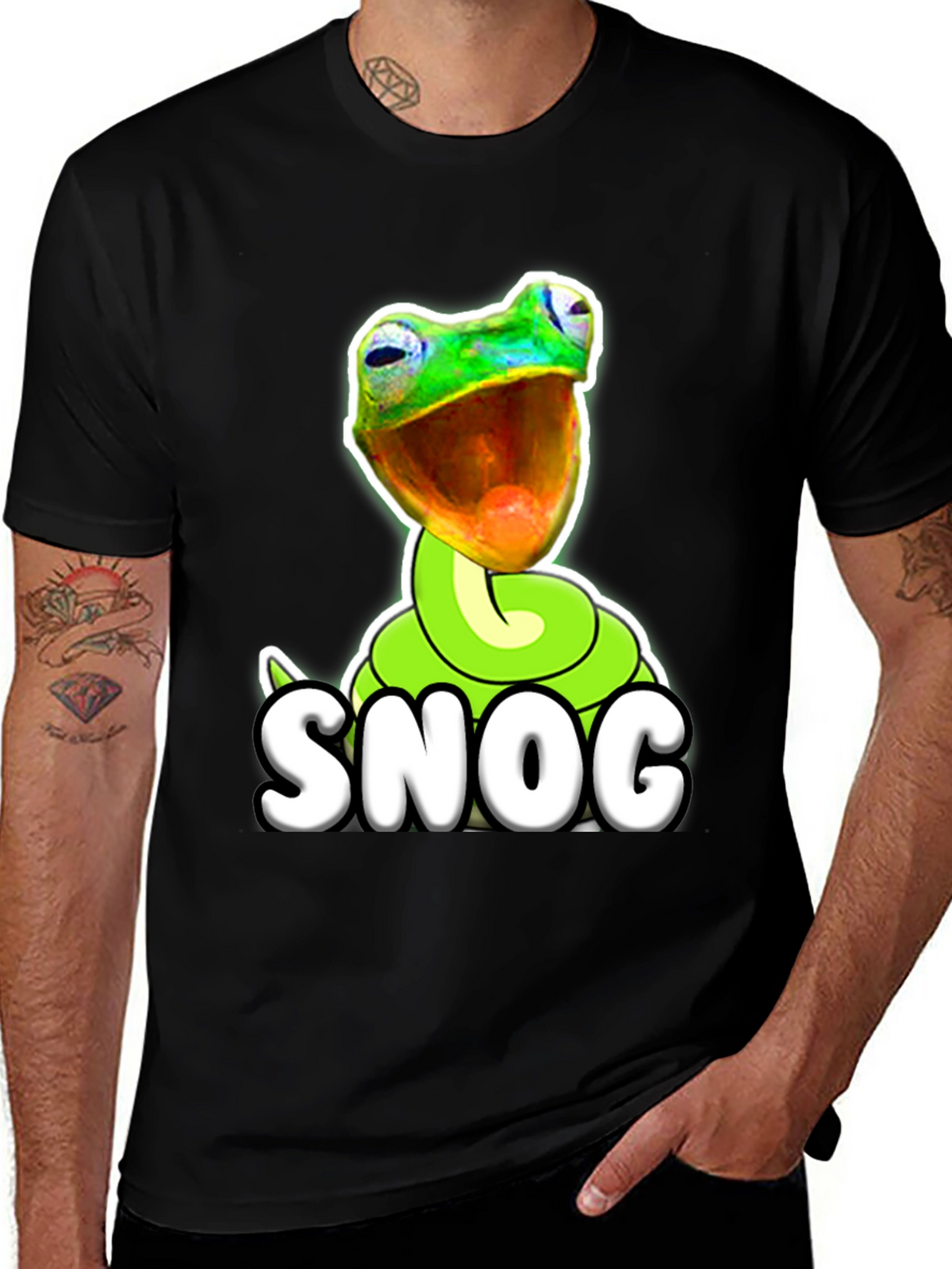 Snog Frog T-Shirt - Funny Graphic Tee