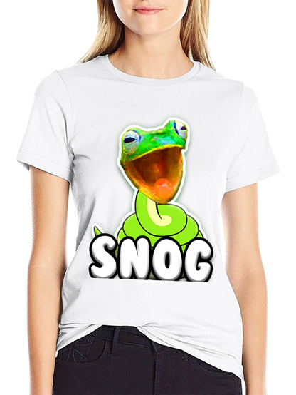 Snog Frog T-Shirt - Funny Graphic Tee