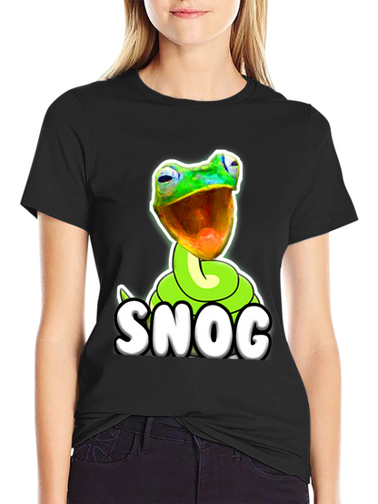 Snog Frog T-Shirt - Funny Graphic Tee