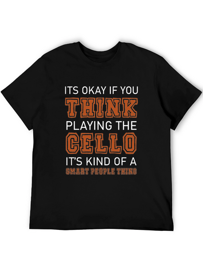 Cello Player Smart People T-Shirt