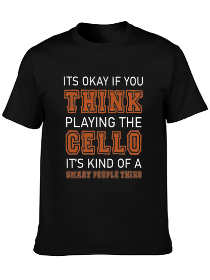 Cello Player Smart People T-Shirt