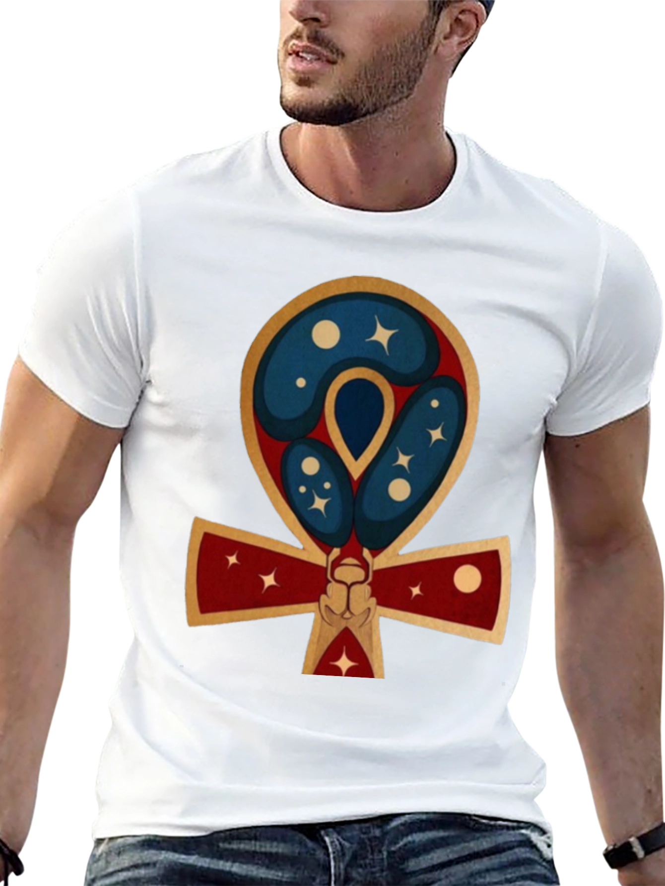 Ankh of Life Graphic T-Shirt - Unique Design