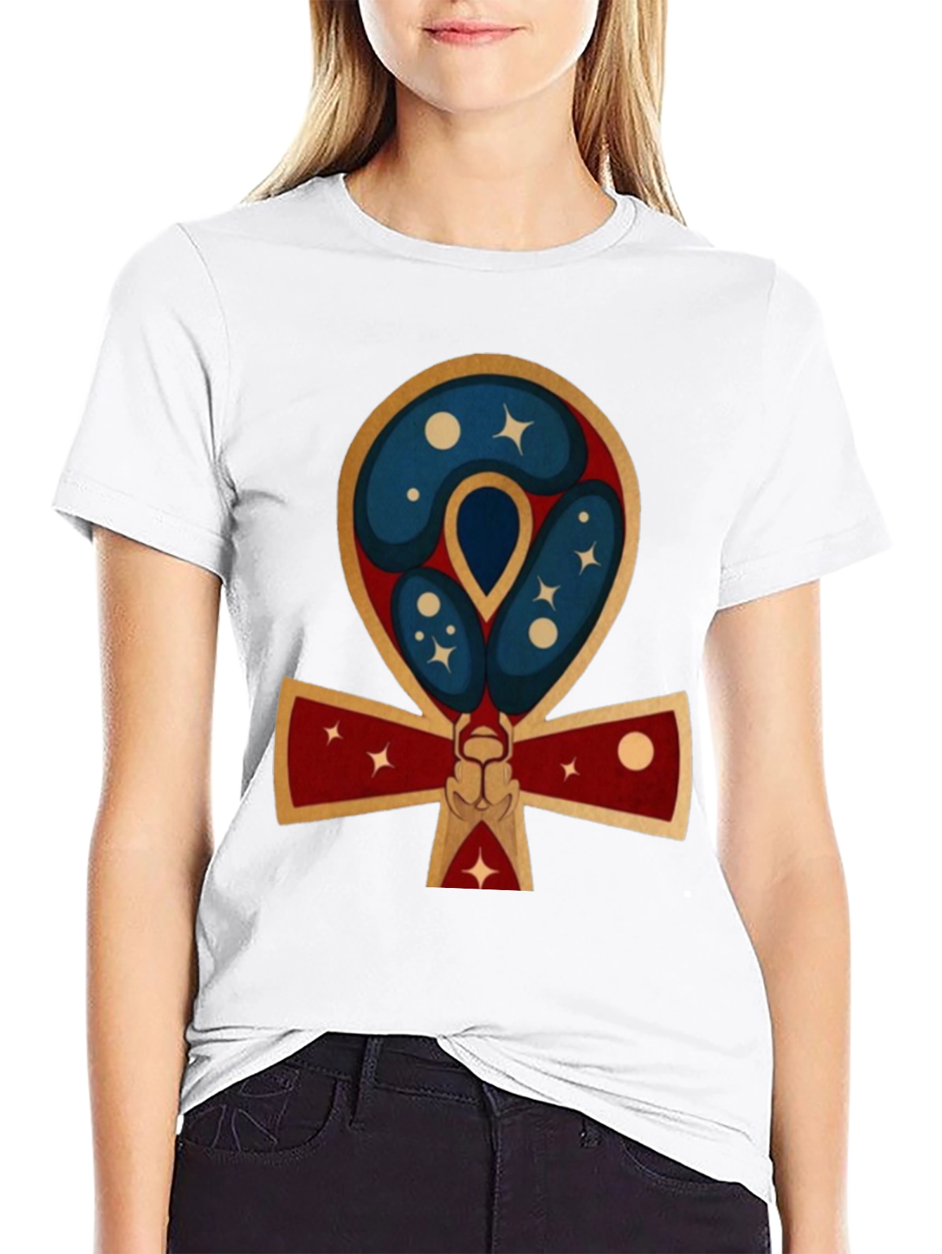 Ankh of Life Graphic T-Shirt - Unique Design