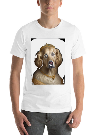 Dog Queen Graphic Tee - Black Cotton T-Shirt