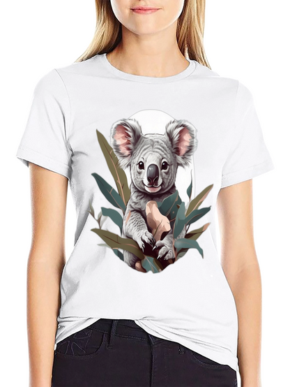 Koala Graphic T-Shirt - Mens Black Tee