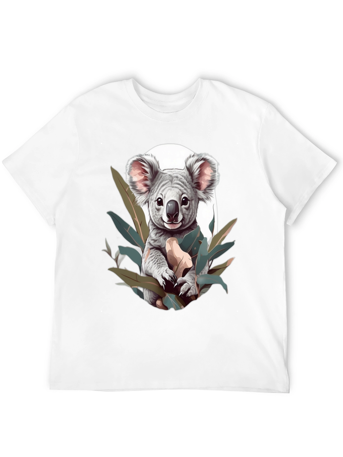 Koala Graphic T-Shirt - Mens Black Tee
