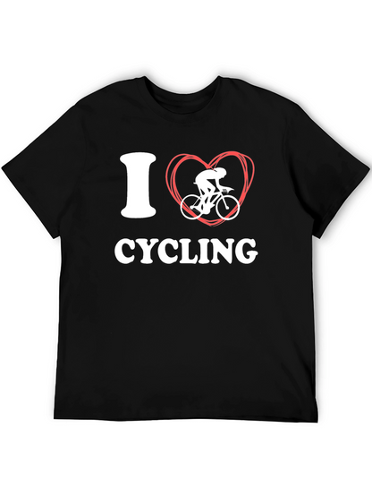 I Love Cycling T-Shirt - Unisex Graphic Tee