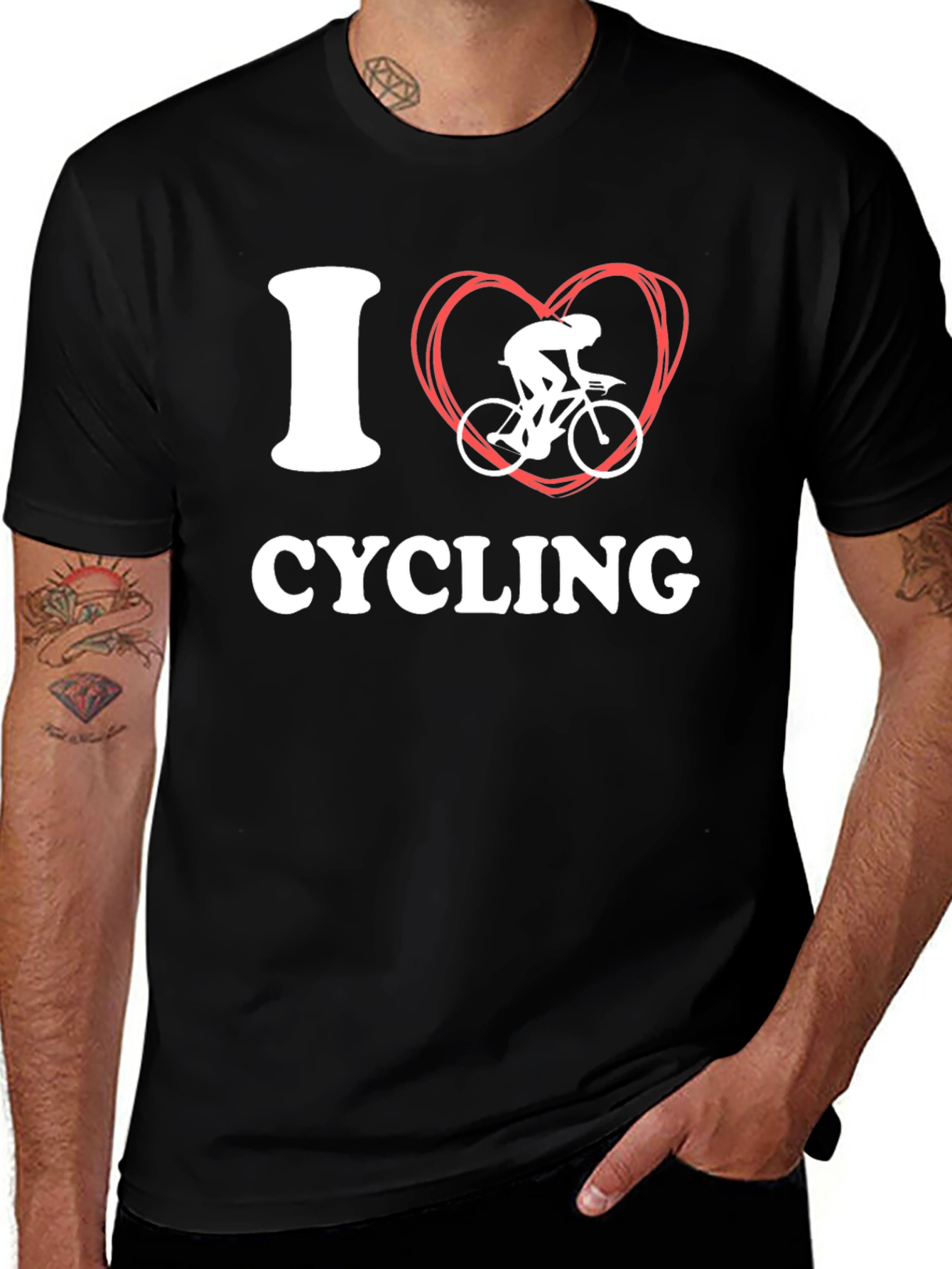 I Love Cycling T-Shirt - Unisex Graphic Tee