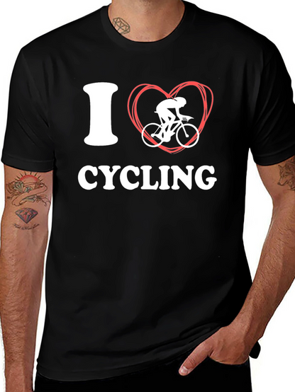 I Love Cycling T-Shirt - Unisex Graphic Tee